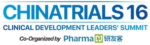 CHINA TRIALS 16 logo, Clinical Development Leaders Summit Co organized by Pharma DJ