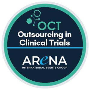 Outsourcing in Clinical Trials / Arena International Events Group Logo