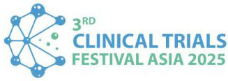 Logo for the 3rd Clinical Trials Festival Asia 2025