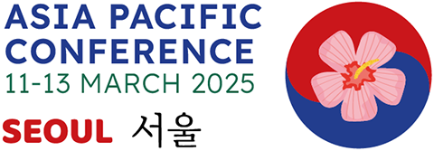 GCSG Asia Pacific Conference 2025 Logo March 11-13, 2024 Seoul, South Korea.